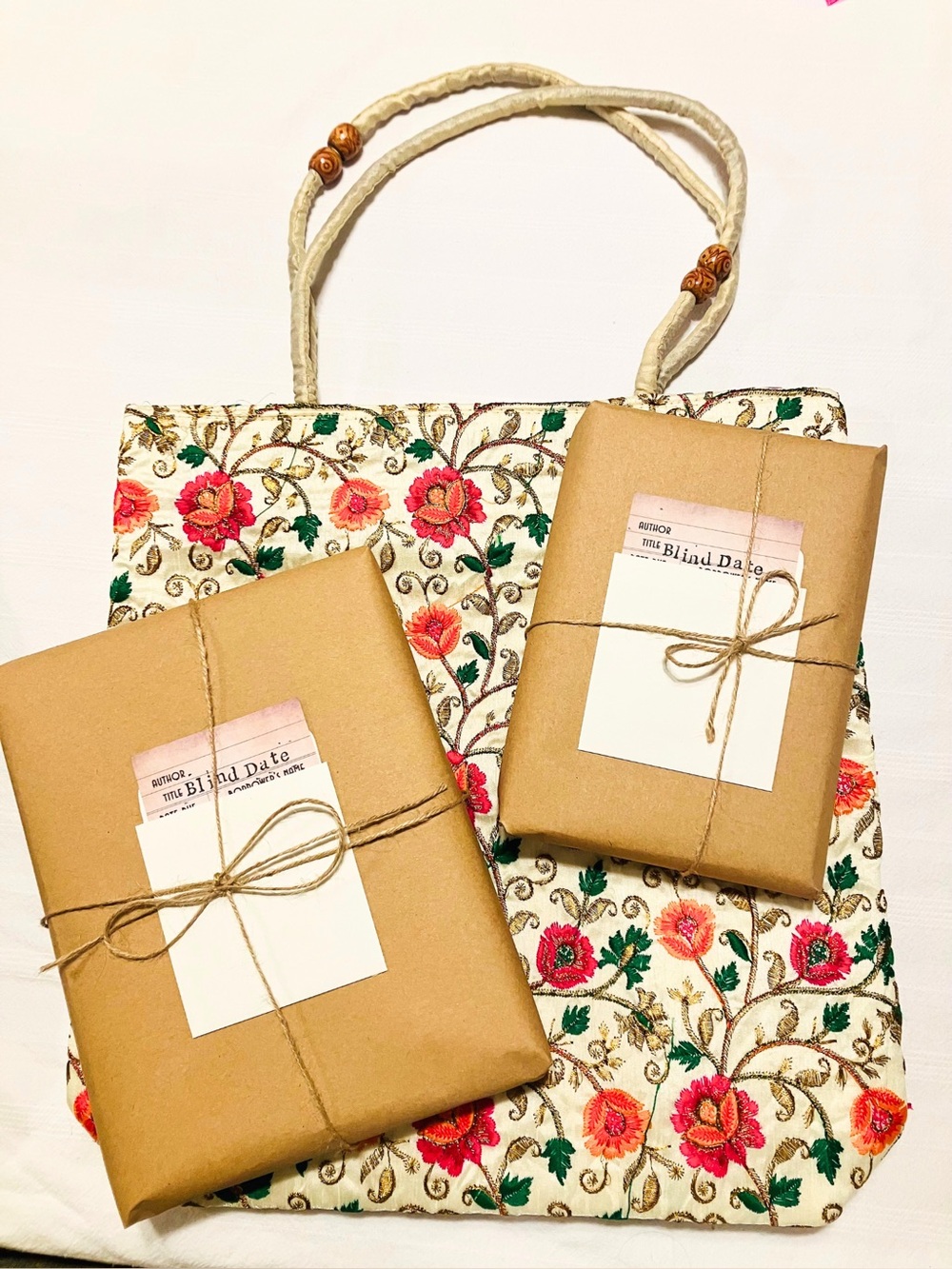 Custom Blind Date with a Book Bundle | Choose 2 Books + Choice of Tote Bag